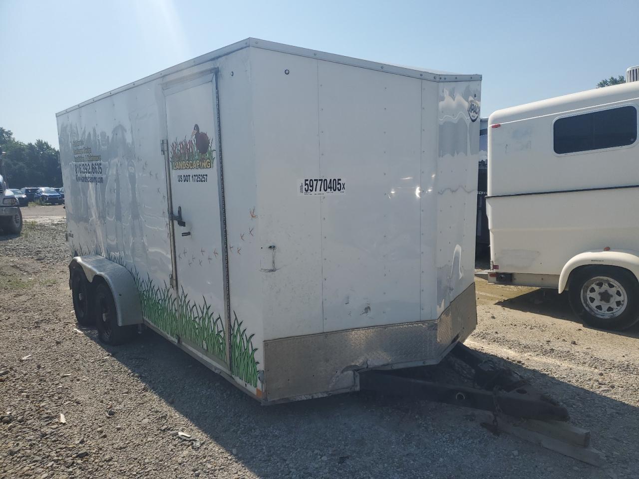 2021 Formula Iscaa7.0X16Tesff Enclosed Cargo Trailer იყიდება Kansas City-ში, KS - All Over