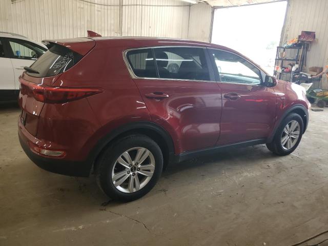  KIA SPORTAGE 2018 Красный
