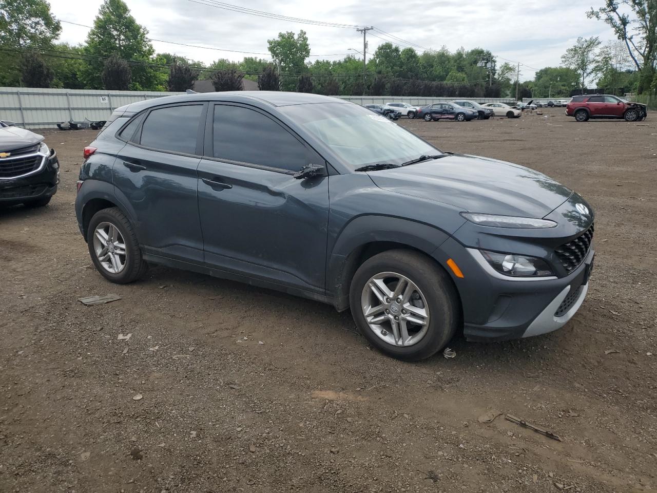 2022 Hyundai Kona Sel VIN: KM8K22AB0NU864802 Lot: 62666235