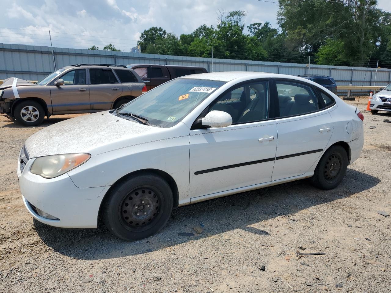 HYUNDAI ELANTRA 2007 VIN KMHDU46D87U027002