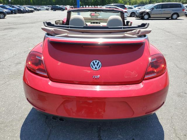 Cabriolets VOLKSWAGEN BEETLE 2015 Red