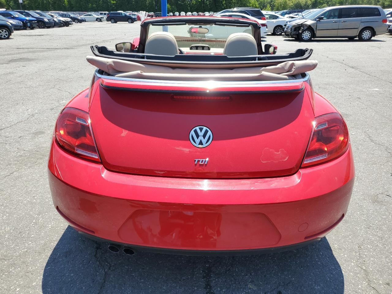 2015 Volkswagen Beetle Tdi VIN: 3VW5A7AT6FM806612 Lot: 59428885