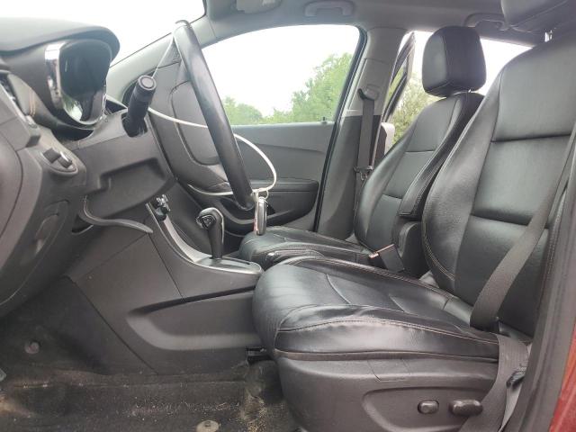  CHEVROLET TRAX 2021 Czerwony