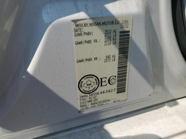 2013 NISSAN ALTIMA 2.5  