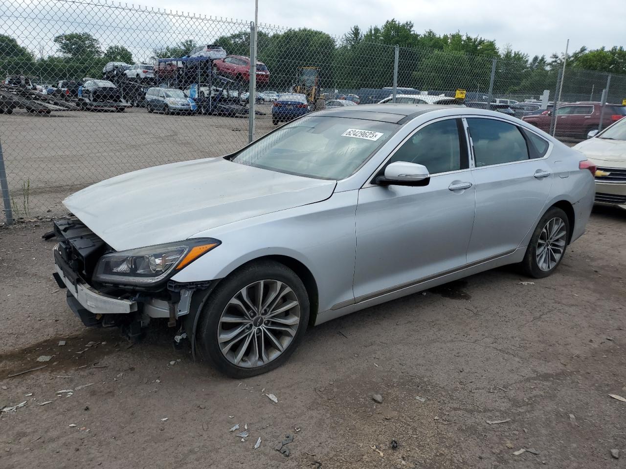 HYUNDAI GENESIS 2015 VIN KMHGN4JE3FU038563