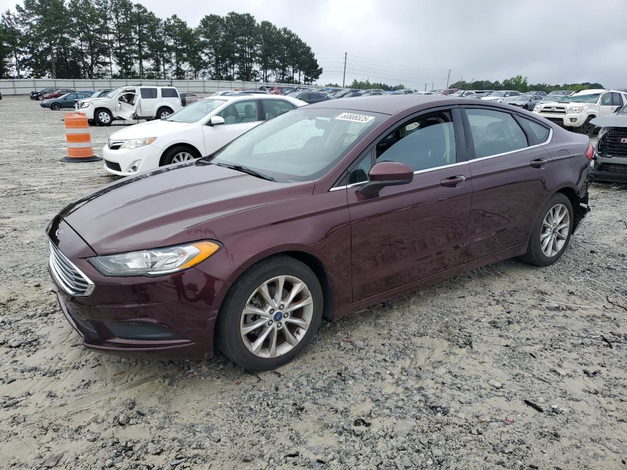 2017 Ford Fusion Se na sprzedaż w Loganville, GA - Rear End