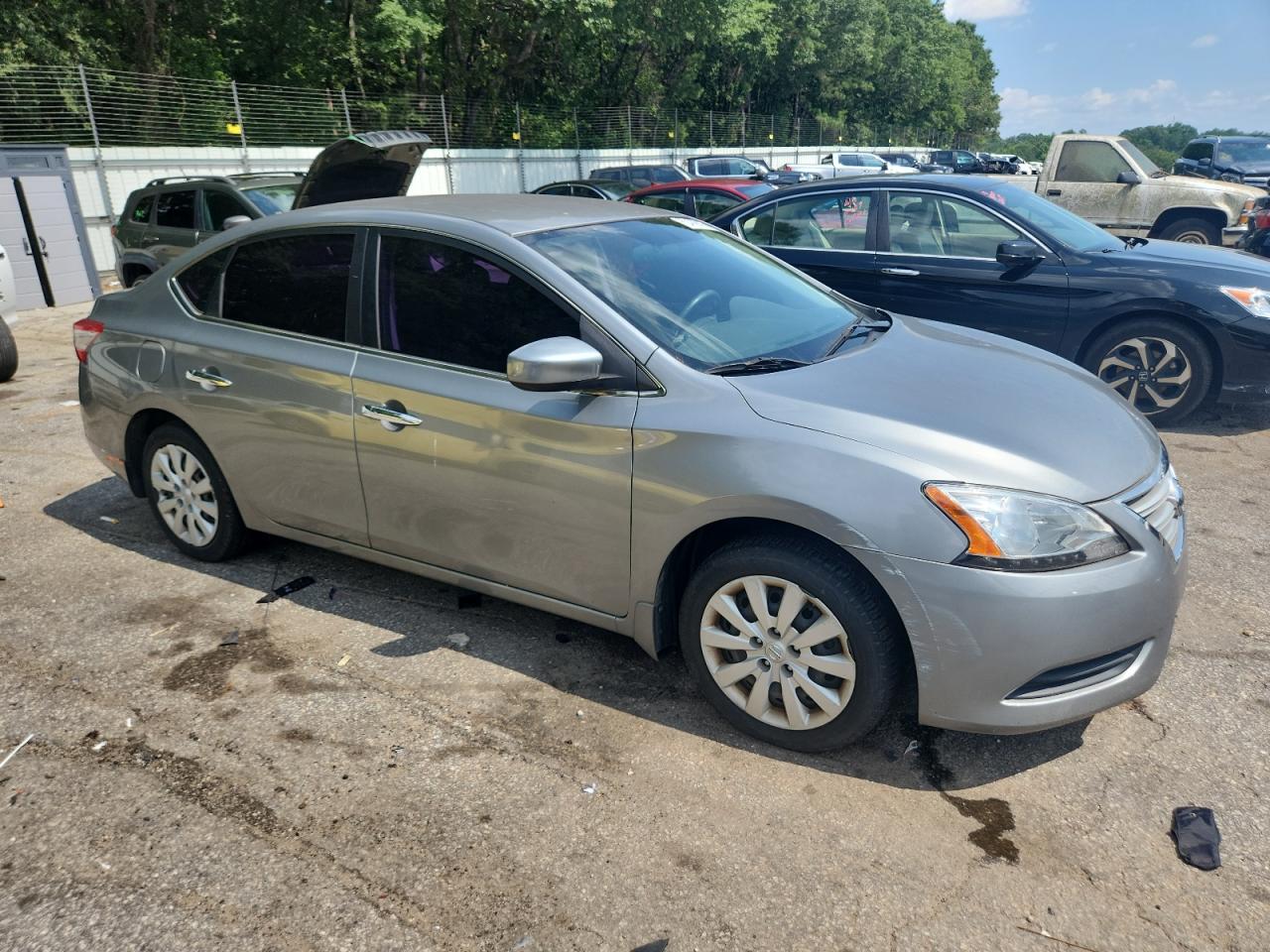NISSAN SENTRA 2013 VIN 3N1AB7AP2DL742530 zdjęcie 4