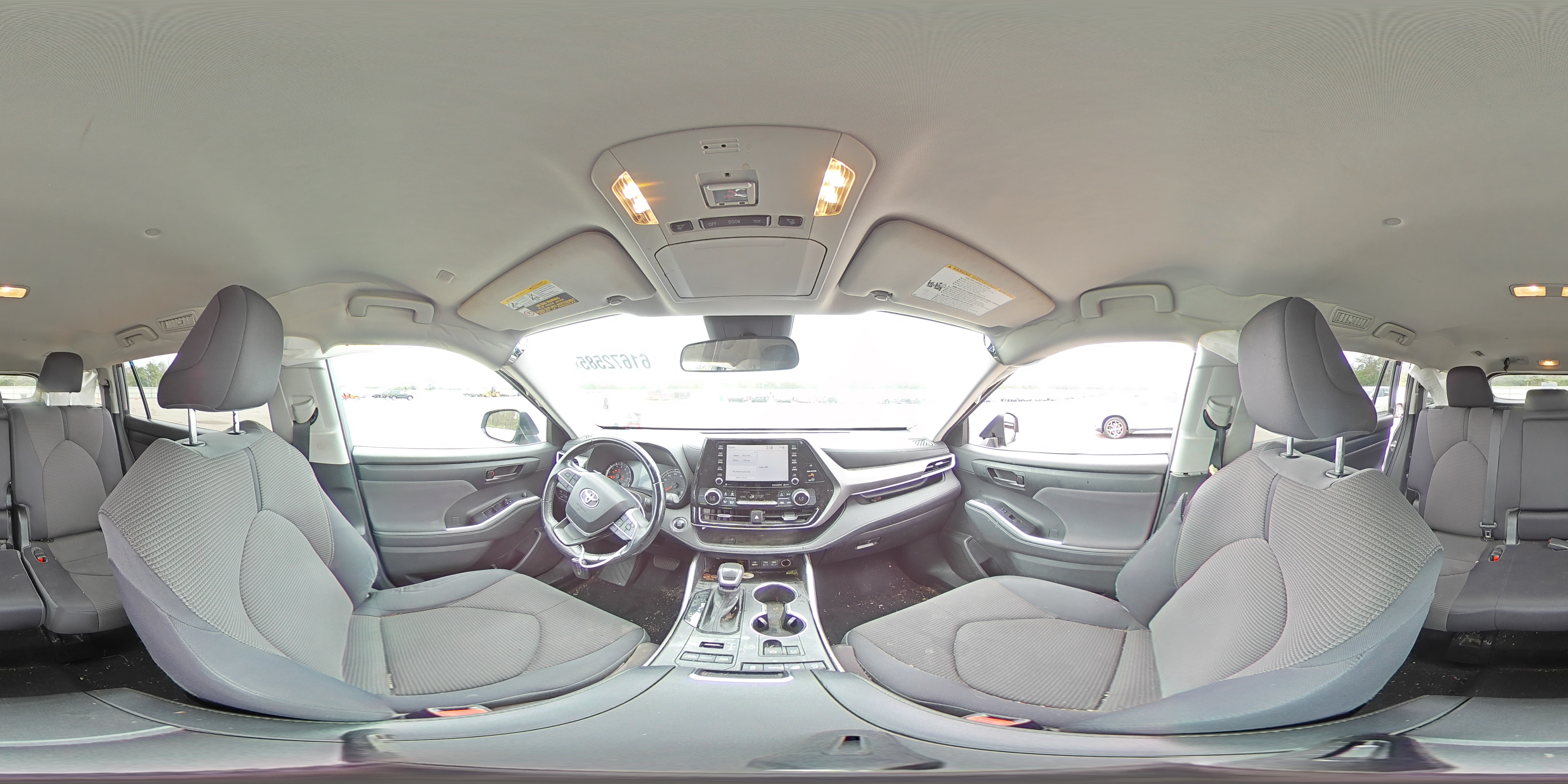 2022 Toyota Highlander L VIN: 5TDBZRBH3NS166684 Lot: 61672585