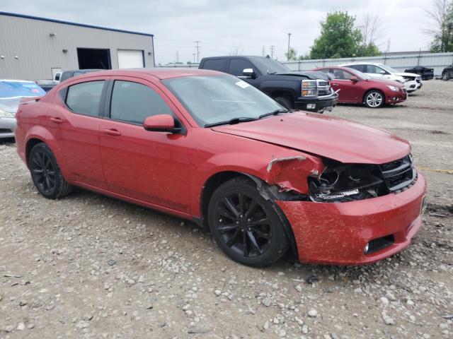  DODGE AVENGER 2013 Red