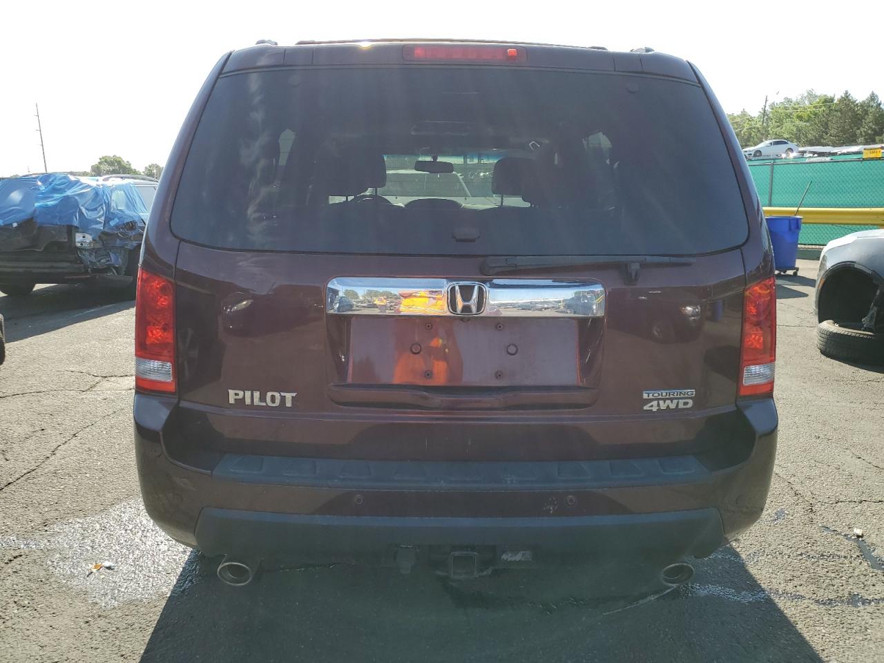 2011 Honda Pilot Touring VIN: 5FNYF4H90BB039560 Lot: 60565195