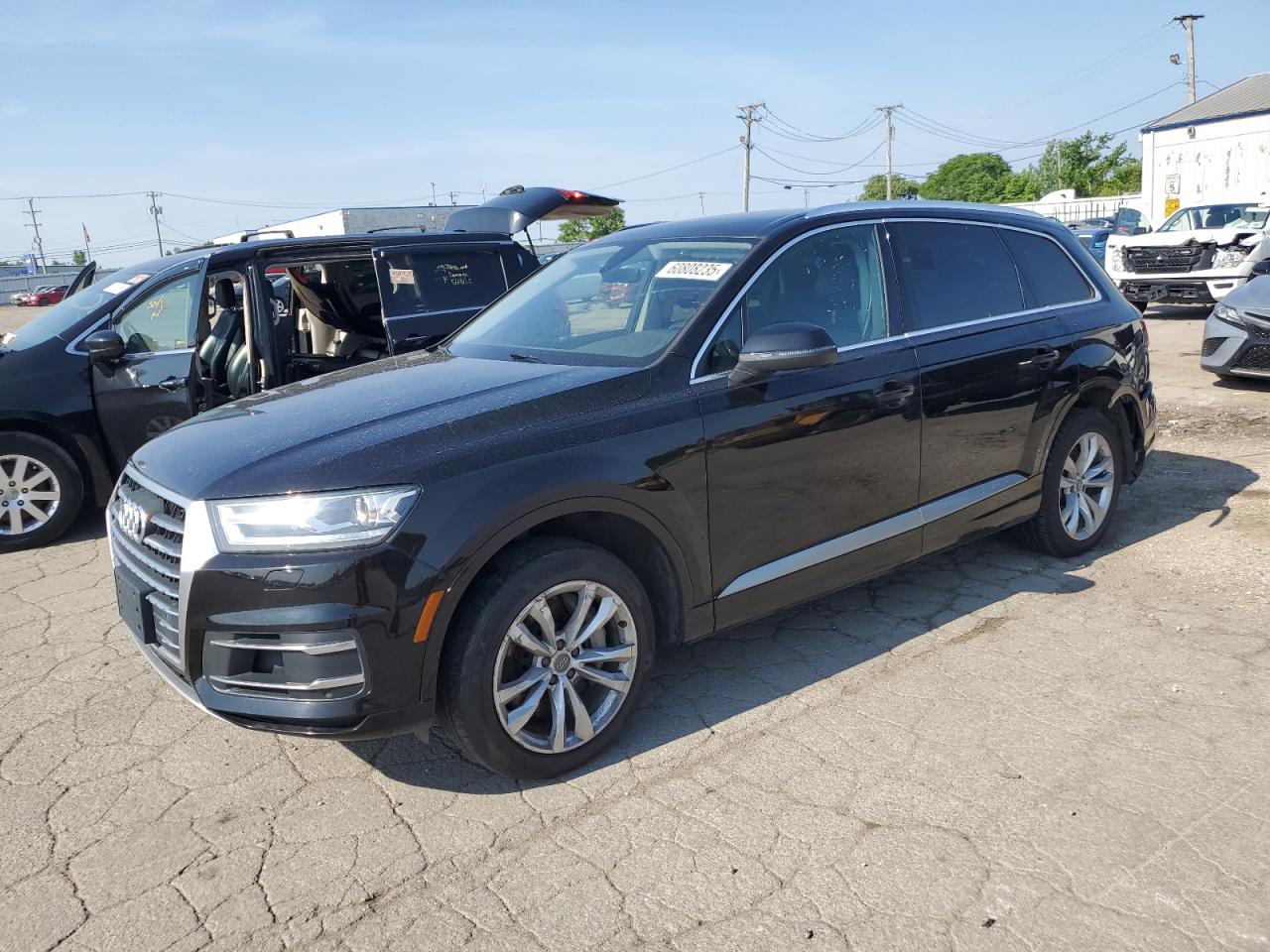 2017 Audi Q7 Premium Plus იყიდება Chicago Heights-ში, IL - Rear End