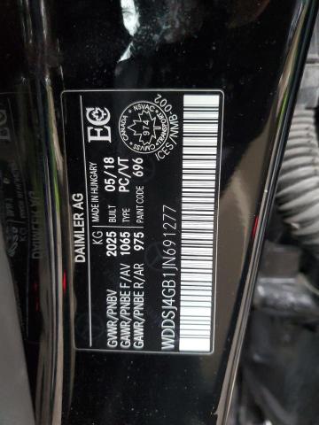 2018 MERCEDES-BENZ CLA 250 4MATIC  