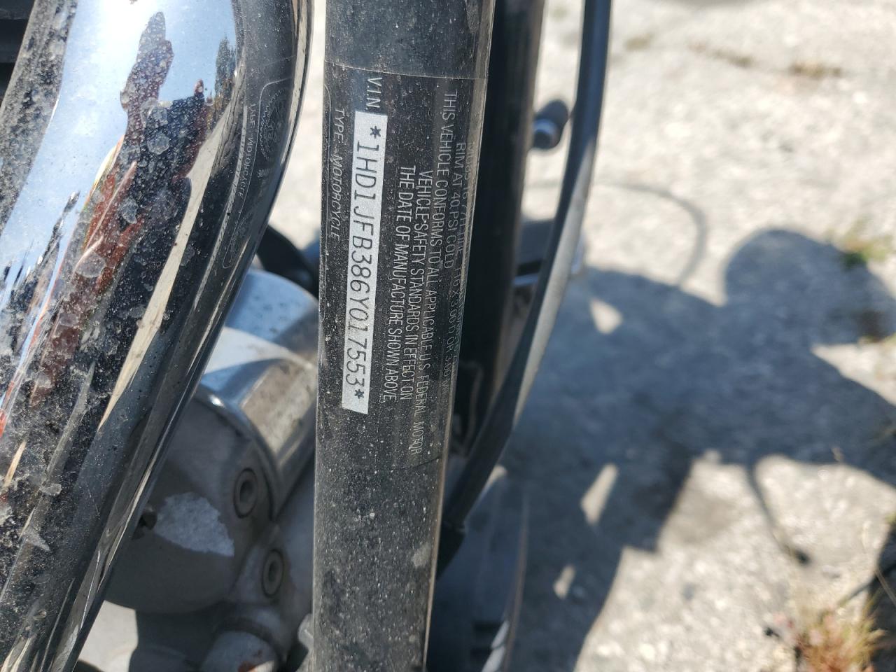 2006 Harley-Davidson Flsti California VIN: 1HD1JFB386Y017553 Lot: 59805925