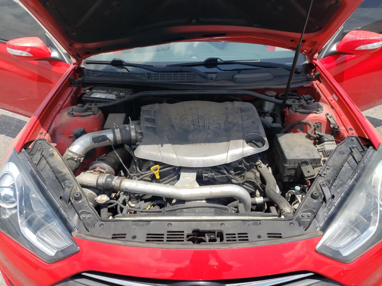 2015 Hyundai Genesis Coupe 3.8L VIN: KMHHU6KJ8FU129827 Lot: 60259865