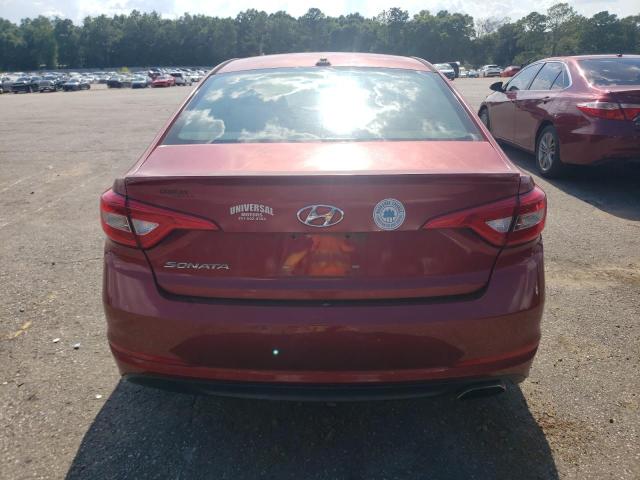 Sedans HYUNDAI SONATA 2016 Czerwony