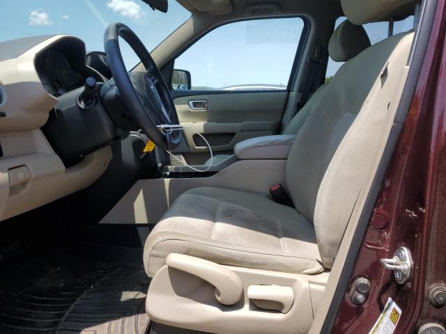 HONDA PILOT 2014 Burgundy