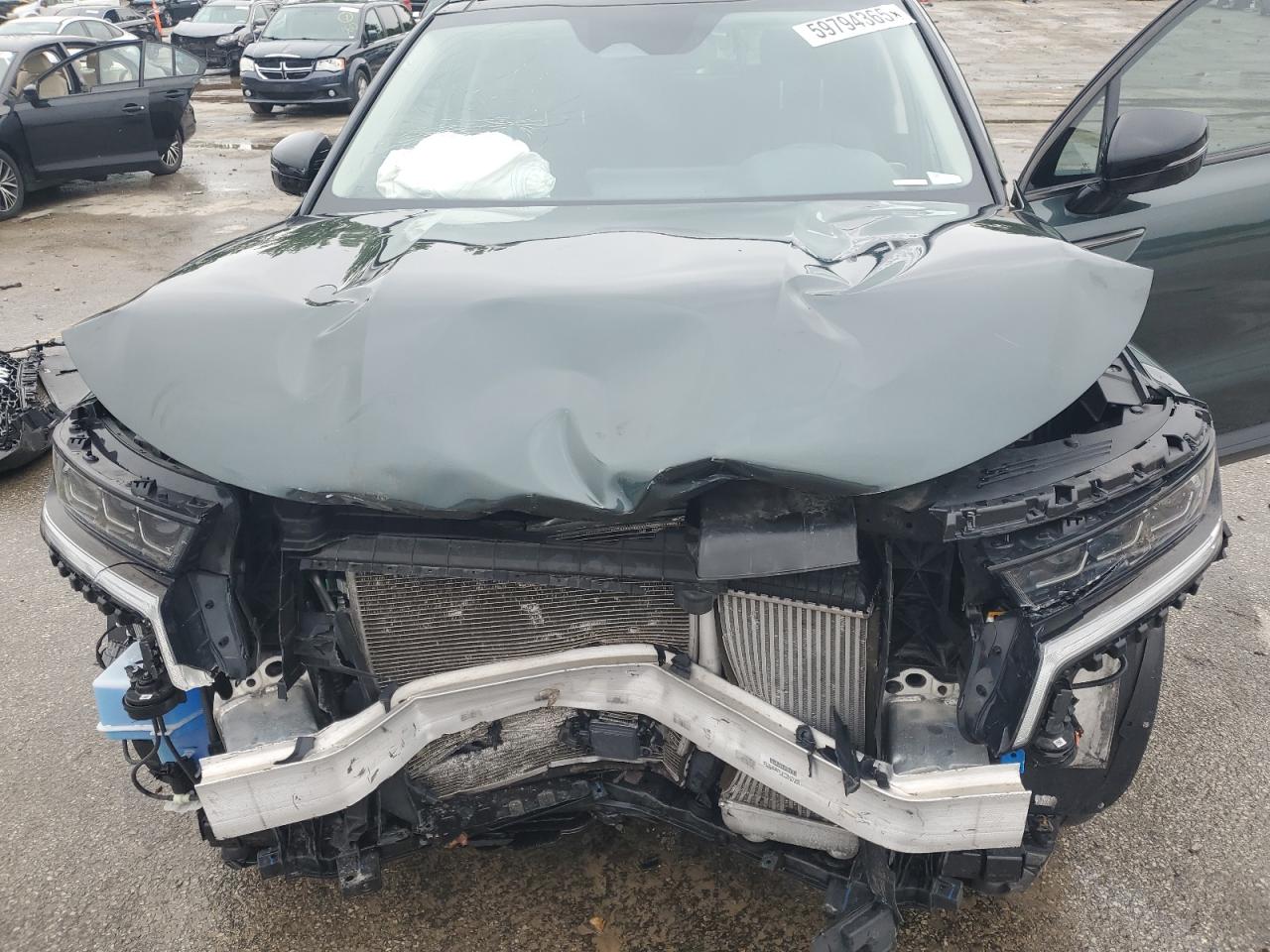 2022 Kia Sorento Sx VIN: 5XYRKDLF9NG075824 Lot: 59794365