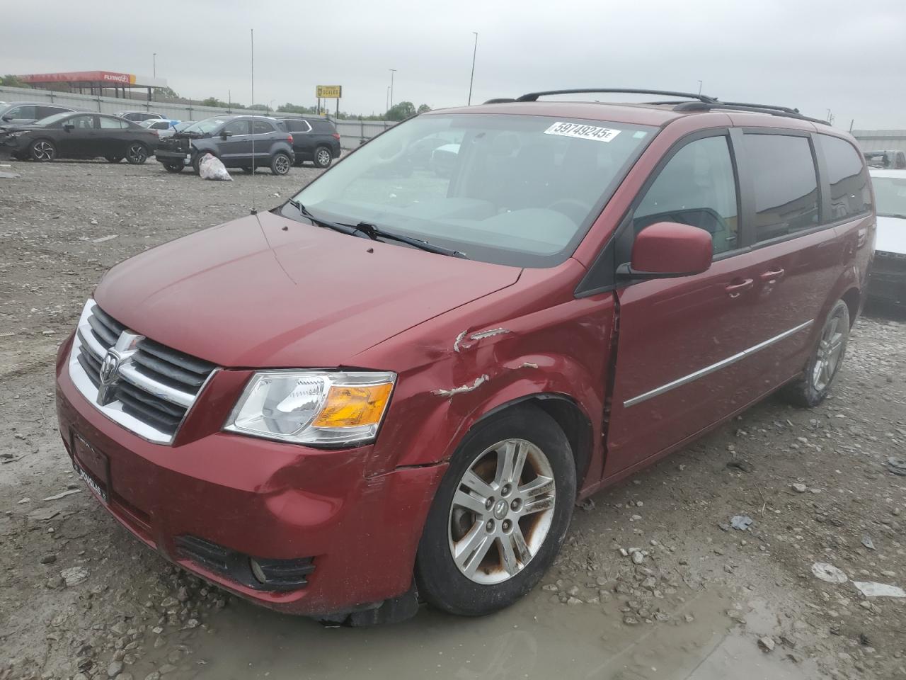 2010 Dodge Grand Caravan Crew на продаже в Cahokia Heights, IL - Front End