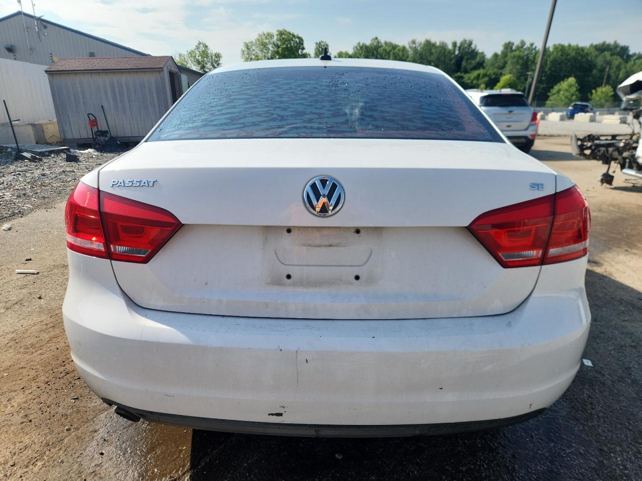2012 Volkswagen Passat Se VIN: 1VWBP7A34CC018166 Lot: 62907735