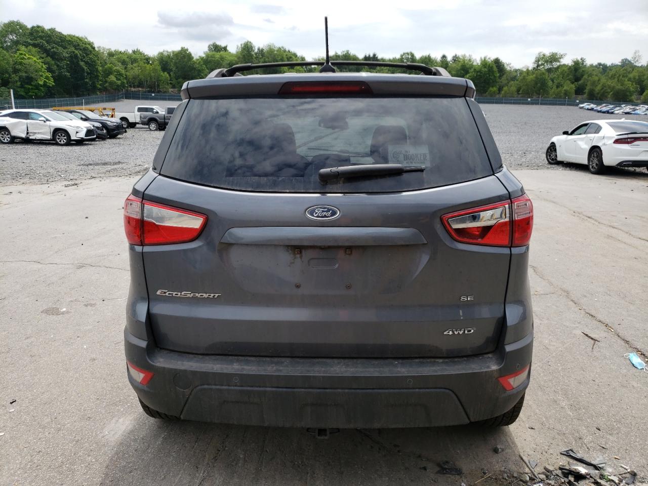 2018 Ford Ecosport Se VIN: MAJ6P1UL4JC200711 Lot: 62833645