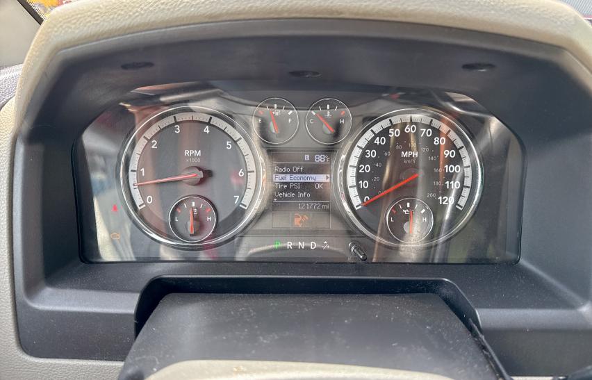 Pickups DODGE RAM 1500 2012 Black
