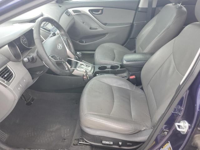  HYUNDAI ELANTRA 2013 Blue