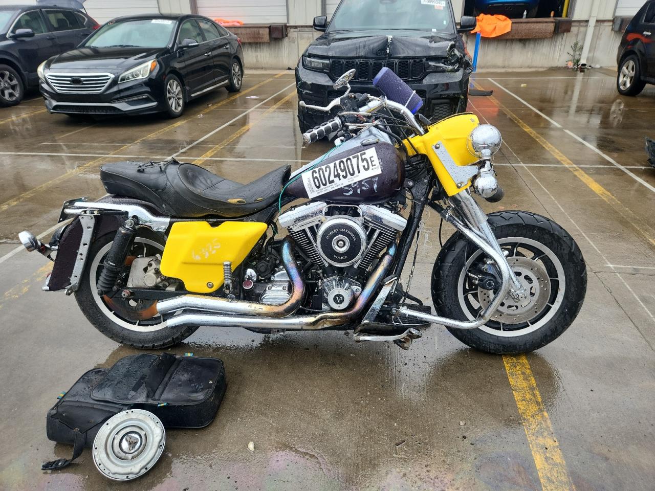 1996 Harley-Davidson Flhpi იყიდება Louisville-ში, KY - Rollover