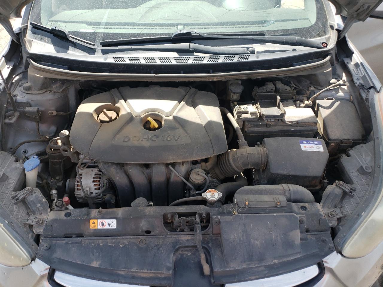 2012 Hyundai Elantra Gls VIN: KMHDH4AE6CU308844 Lot: 60790635