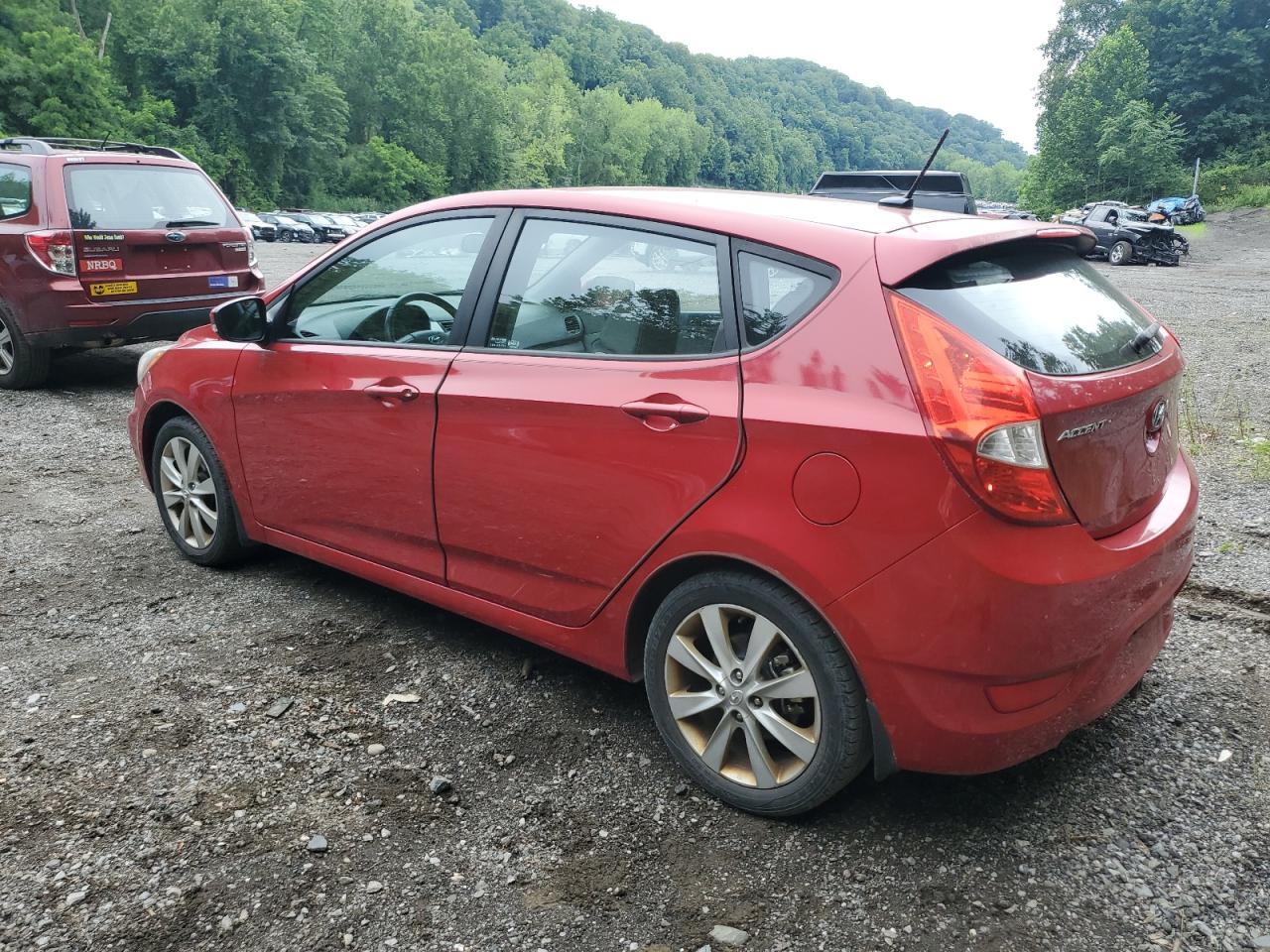 HYUNDAI ACCENT 2013 VIN KMHCU5AEXDU066025 фото 2