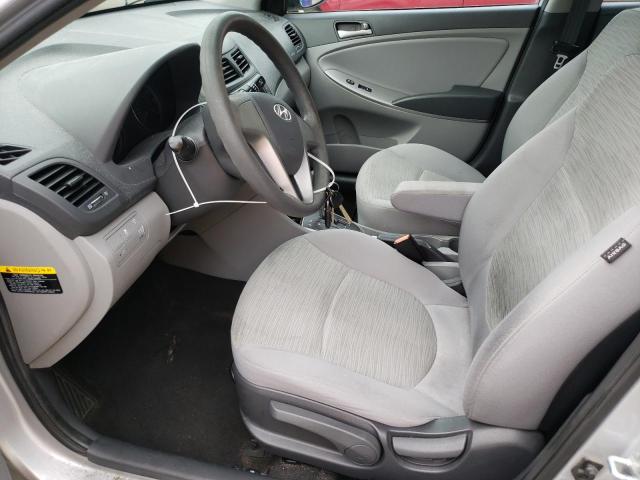  HYUNDAI ACCENT 2017 Серебристый