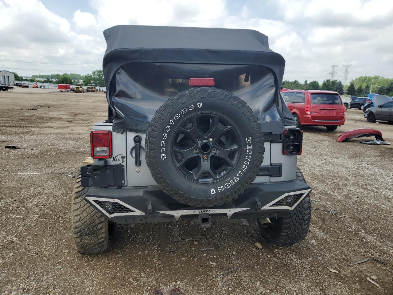 2014 Jeep Wrangler Unlimited Sahara VIN: 1C4BJWEG2EL106955 Lot: 62361525