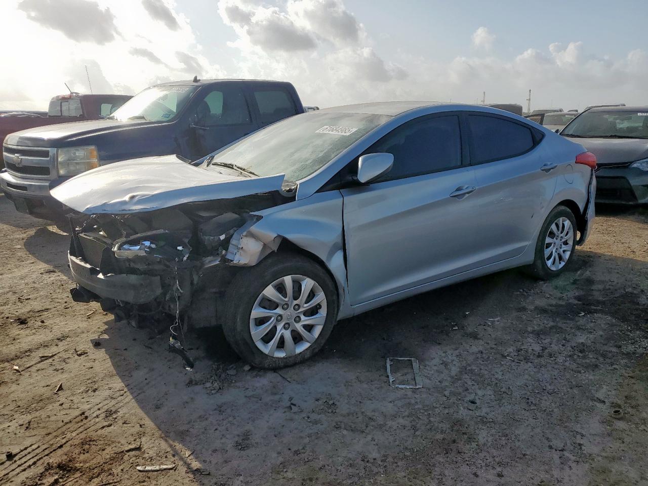 2012 Hyundai Elantra Gls zu verkaufen in Houston, TX - Front End