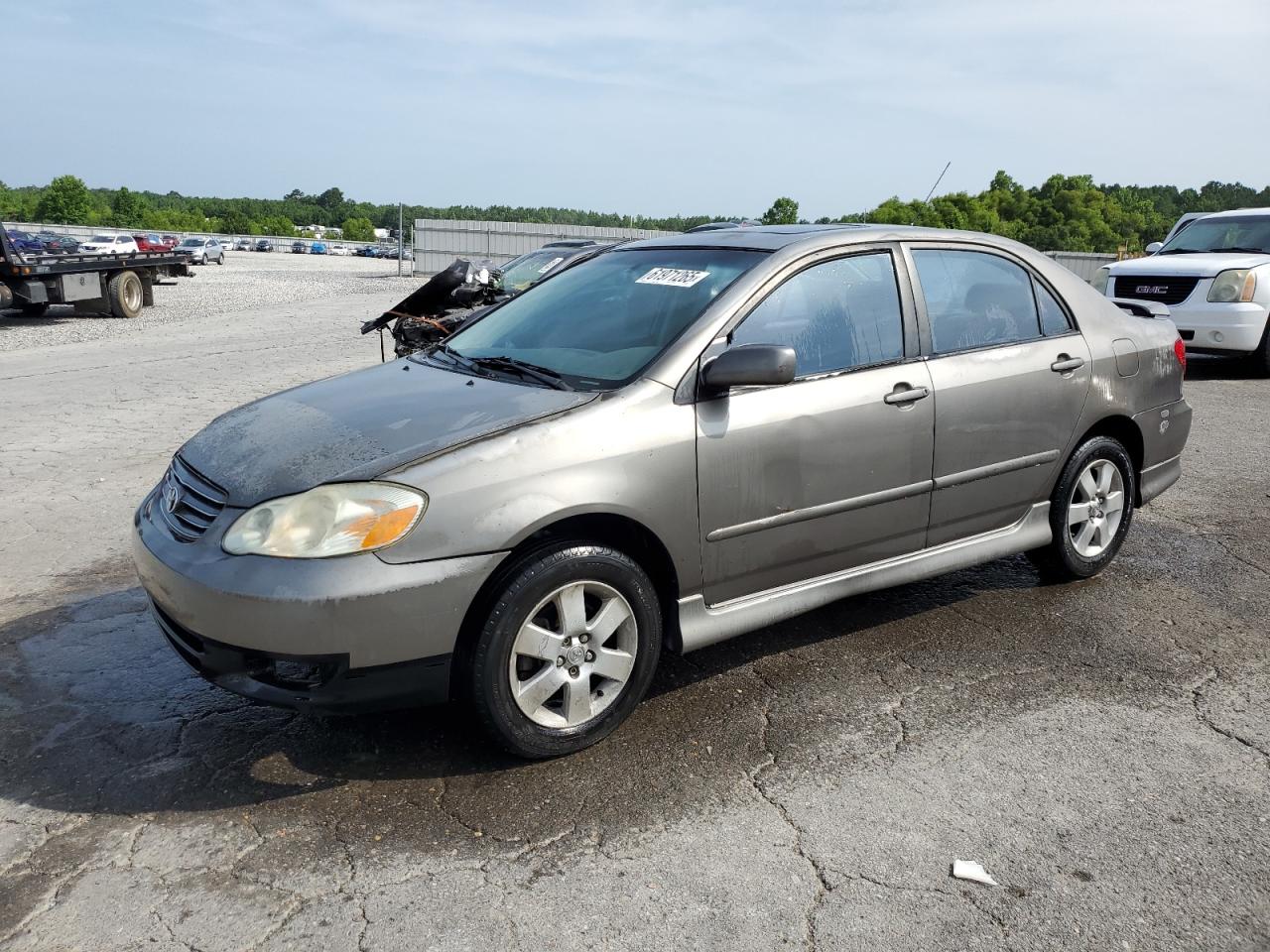 2003 Toyota Corolla Ce 1.8L продається в Memphis, TN - Rear End