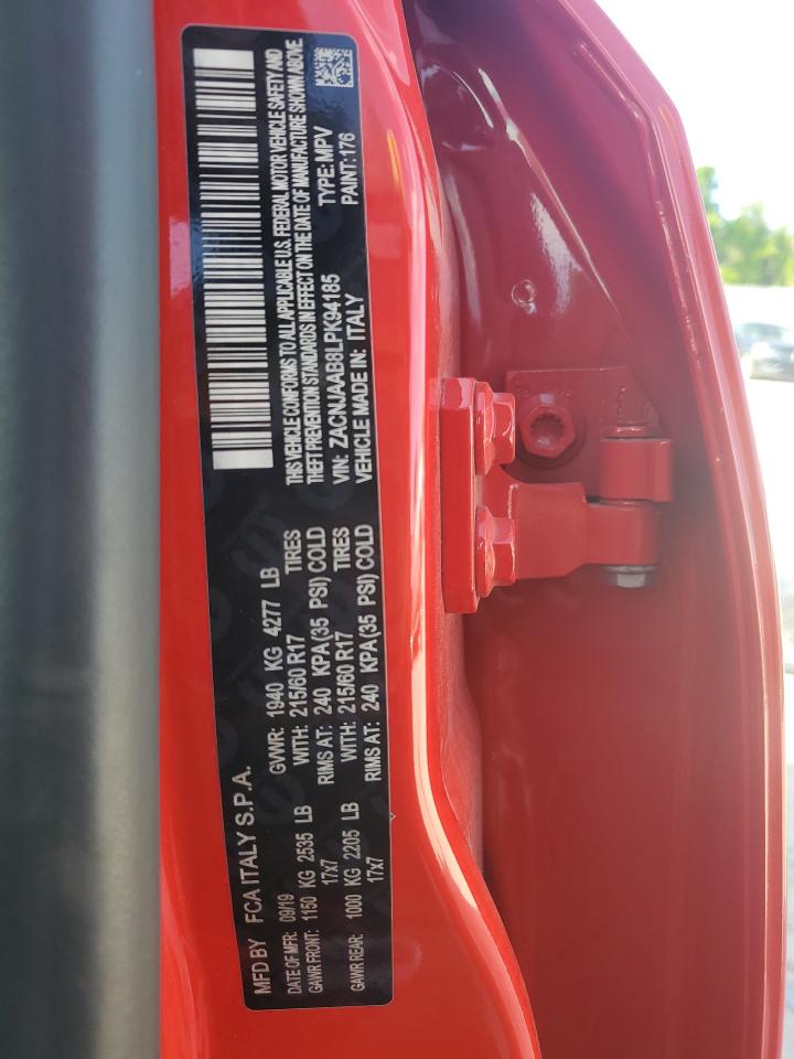 2020 Jeep Renegade Sport VIN: ZACNJAAB8LPK94185 Lot: 62604585