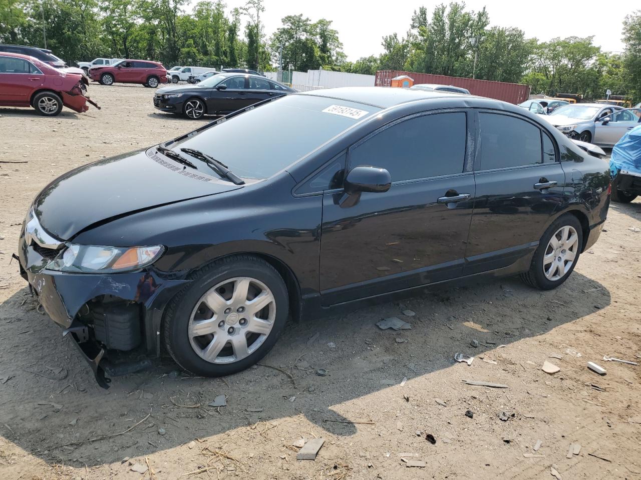 2009 Honda Civic Lx na sprzedaż w Baltimore, MD - Front End
