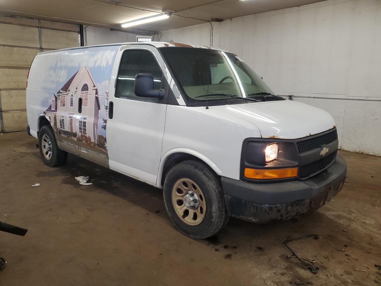 CHEVROLET EXPRESS 2009 VIN 1GCFG15X391139337 zdjęcie 4