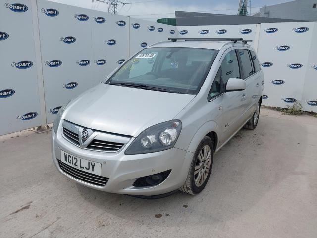 2012 VAUXHALL ZAFIRA DES for sale at Copart BRISTOL