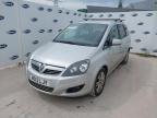2012 VAUXHALL ZAFIRA DES for sale at Copart BRISTOL