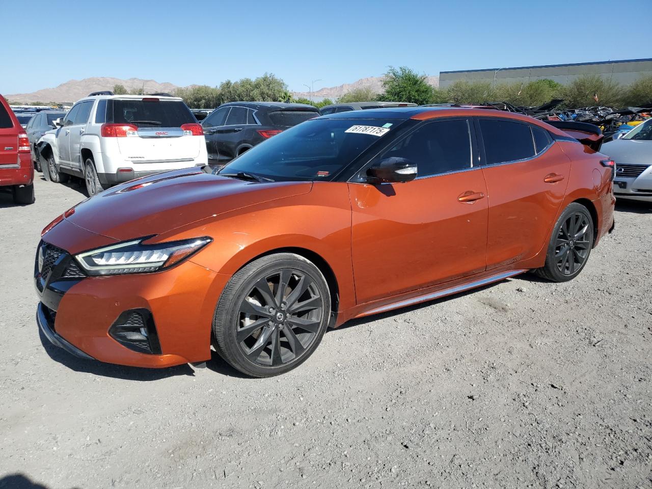 2022 Nissan Maxima Sr продається в Las Vegas, NV - Rear End