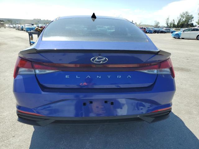  HYUNDAI ELANTRA 2021 Blue