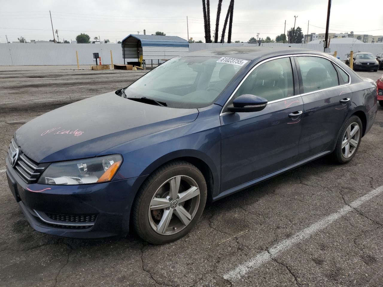 2012 Volkswagen Passat Se للبيع في Van Nuys، CA - Side