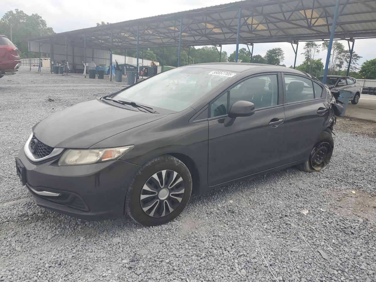 2013 Honda Civic Lx for Sale in Cartersville, GA - Rear End