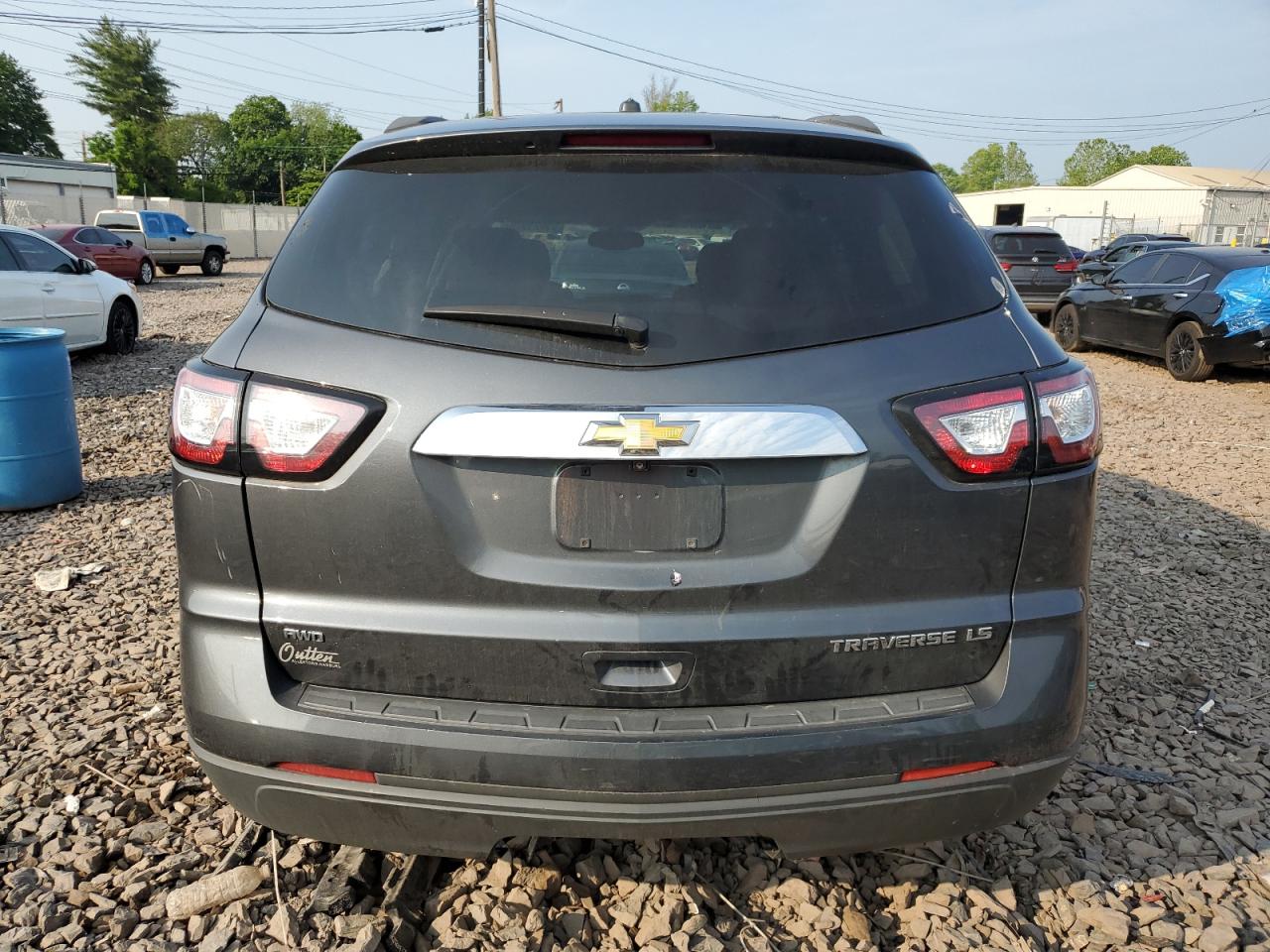 2013 Chevrolet Traverse Ls VIN: 1GNKVFED9DJ152651 Lot: 59621925