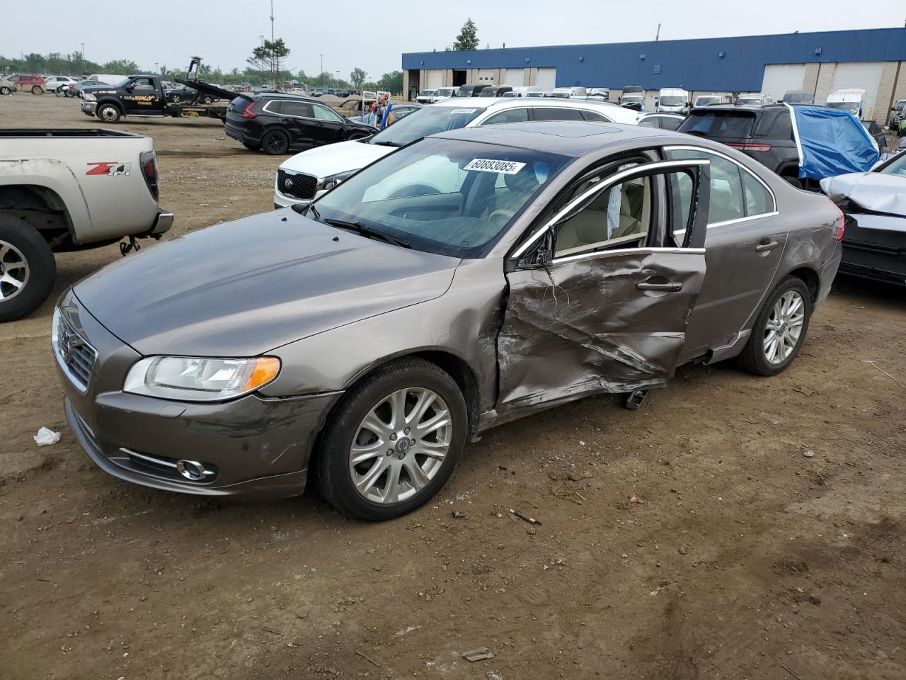 2011 Volvo S80 3.2 за продажба в Woodhaven, MI - Side