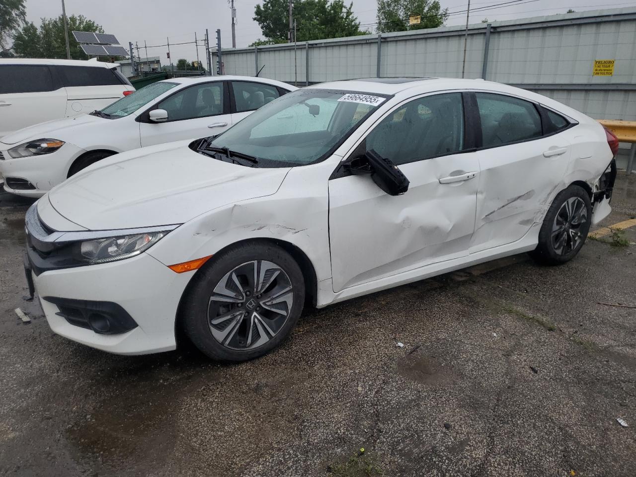 2017 Honda Civic Ex en Venta en Dyer, IN - All Over