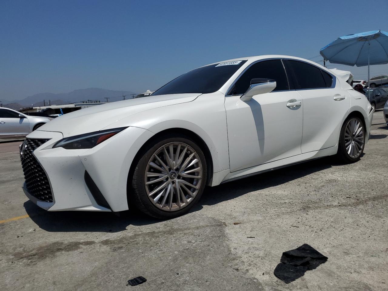 LEXUS IS 2022 VIN JTHDA1D21N5119281