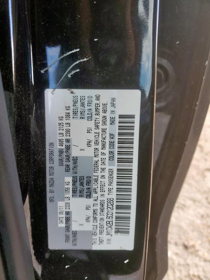 2012 Mazda 5 VIN: JM1CW2BL6C0120288 Lot: 60252315