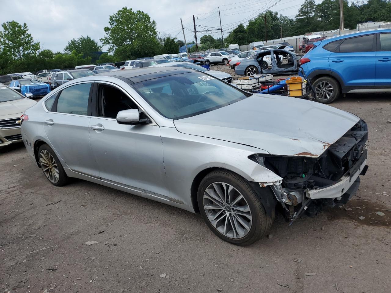 HYUNDAI GENESIS 2015 VIN KMHGN4JE3FU038563 фото 4