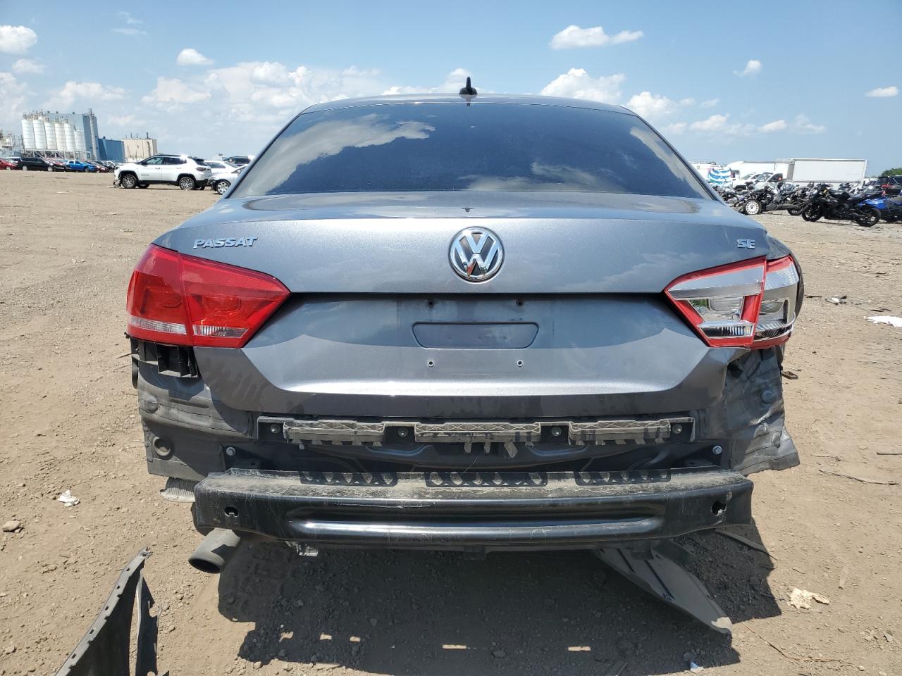 2013 Volkswagen Passat Se VIN: 1VWBH7A34DC055796 Lot: 62489625