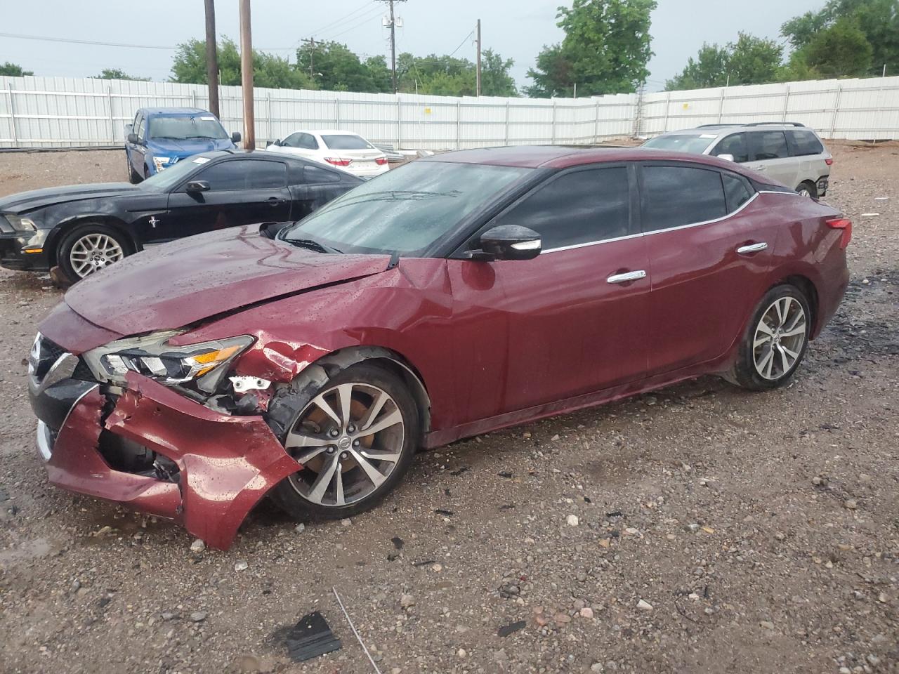 2017 Nissan Maxima 3.5S იყიდება Oklahoma City-ში, OK - Front End